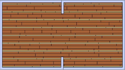 Random Widths Flooring Patterns